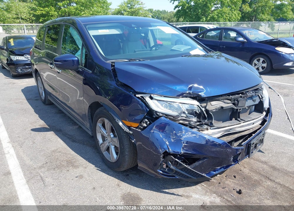 2020 HONDA ODYSSEY EX-L/EX-L W/NAVI RES VIN: 5FNRL6H76LB055111