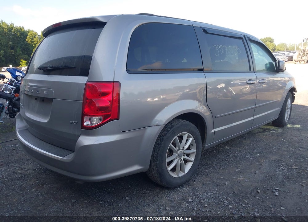 2014 DODGE GRAND CARAVAN SXT VIN: 2C4RDGCG8ER366427