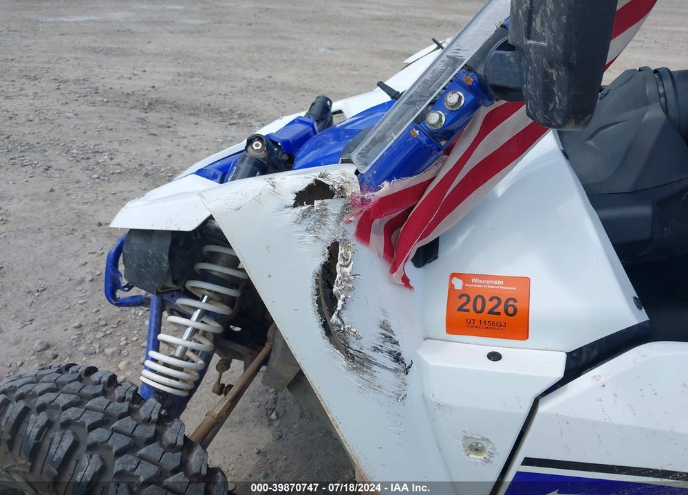 2017 YAMAHA YXZ1000 VIN: 5Y4AN03Y6HA105064