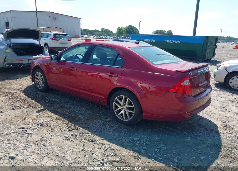 2010 FORD FUSION SEL VIN: 3FAHP0JGXAR104366