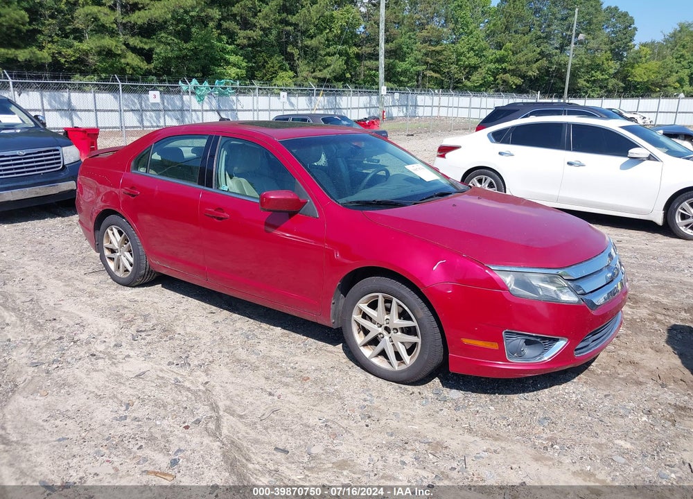 2010 FORD FUSION SEL VIN: 3FAHP0JGXAR104366