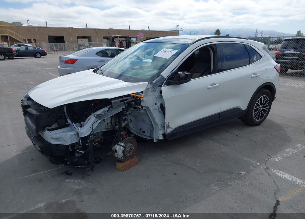 2022 FORD ESCAPE TITANIUM PLUG-IN HYBRID VIN: 1FMCU0LZ8NUA99240