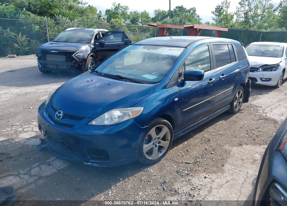 2007 MAZDA 5 TOURING VIN: JM1CR29L670151771