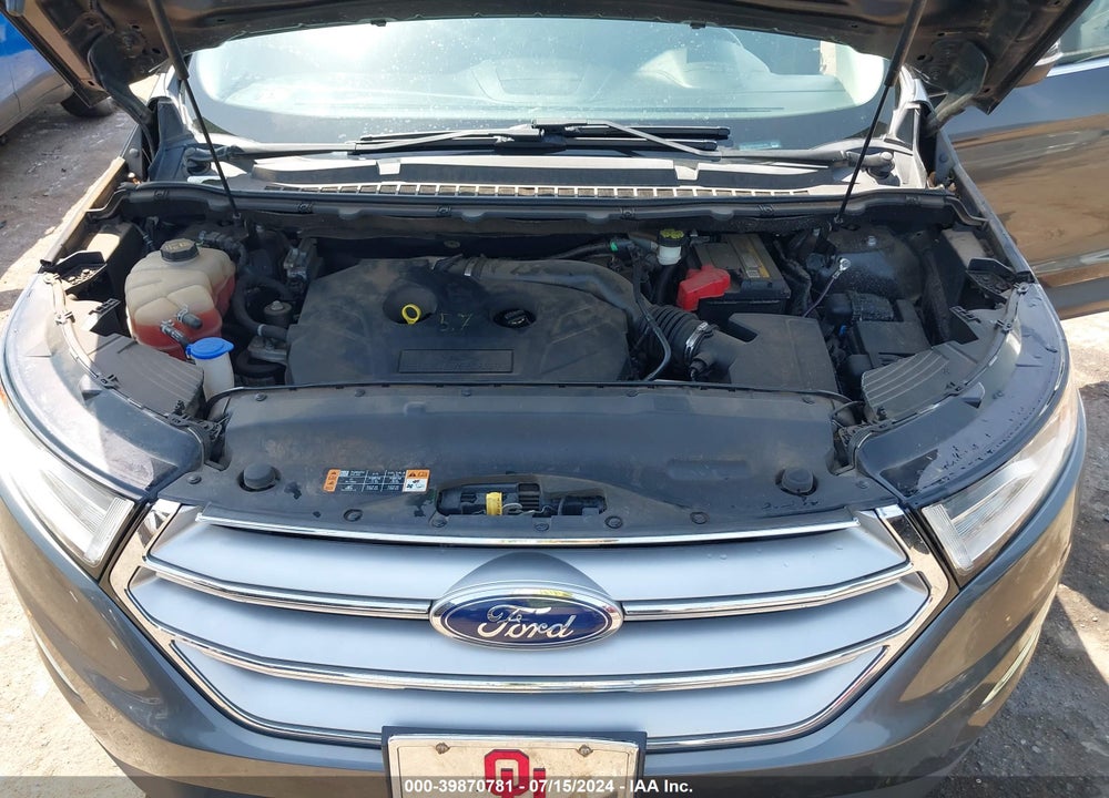 2015 FORD EDGE TITANIUM VIN: 2FMTK3K92FBB52143