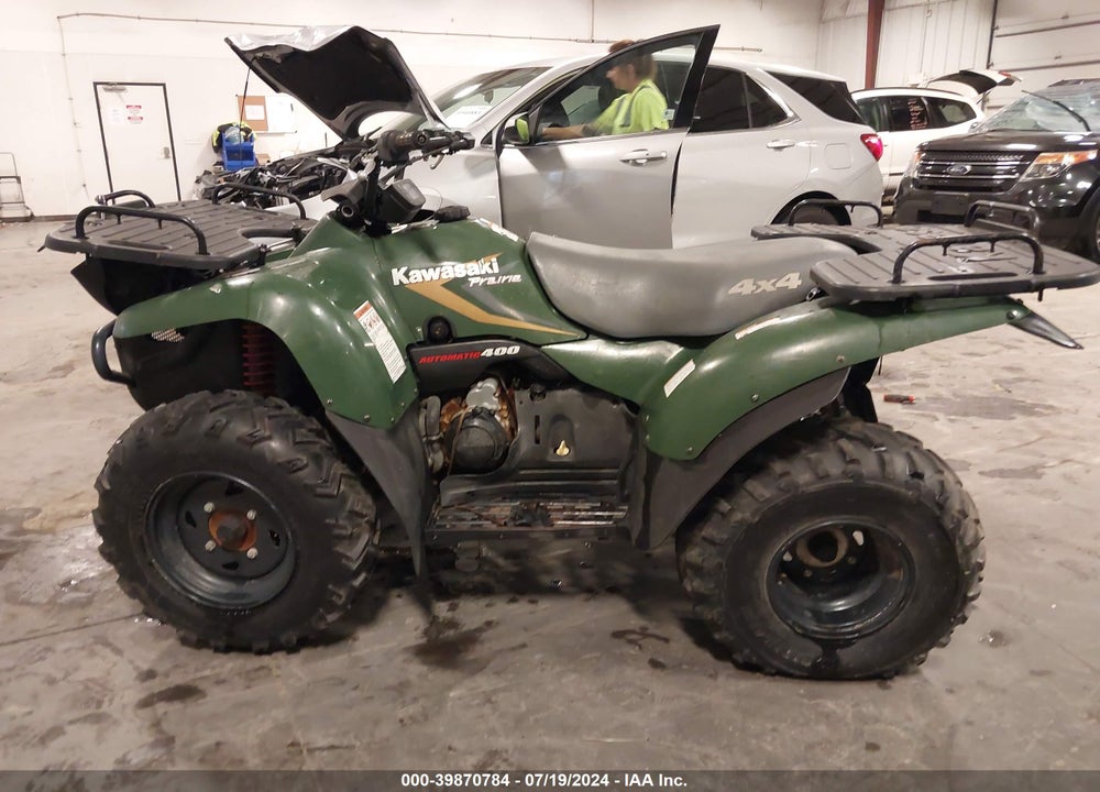 1999 KAWASAKI KVF400 C VIN: JKAVFKC19XB505788
