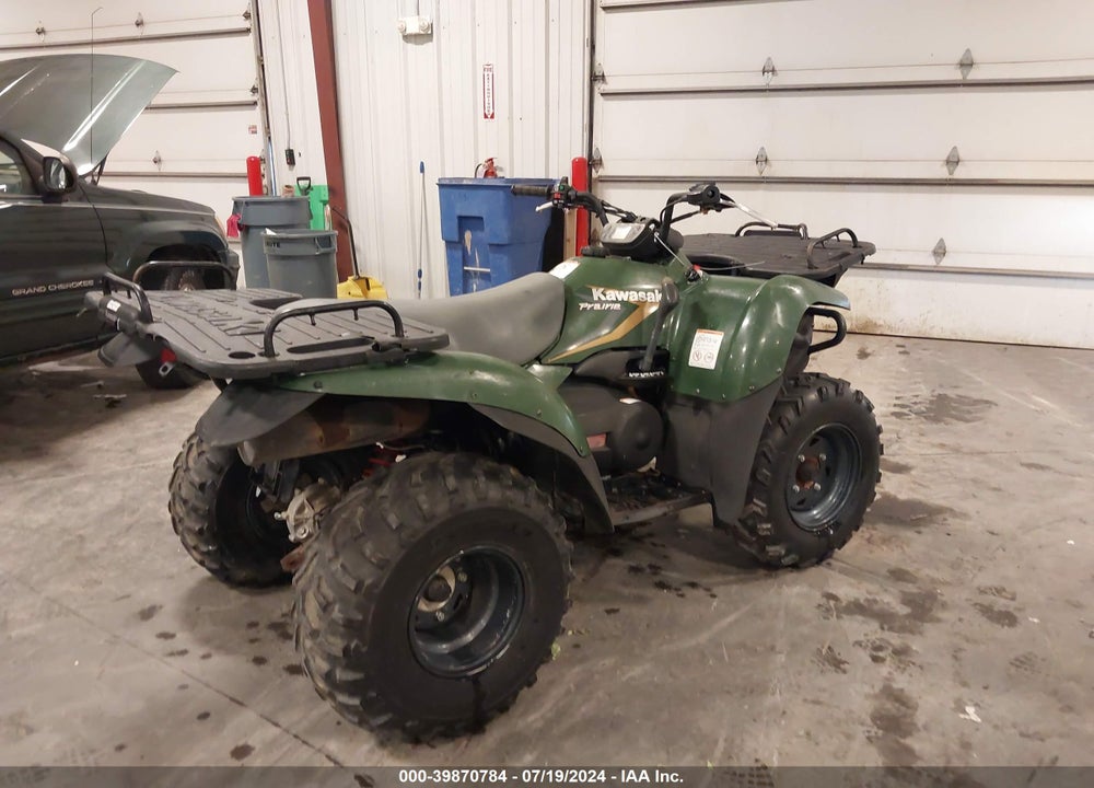1999 KAWASAKI KVF400 C VIN: JKAVFKC19XB505788