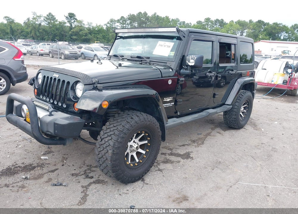 2013 JEEP WRANGLER UNLIMITED SAHARA VIN: 1C4BJWEG2DL509915