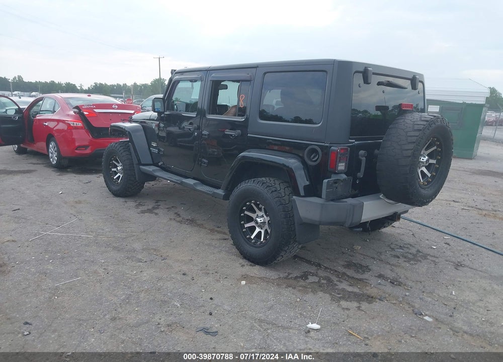 2013 JEEP WRANGLER UNLIMITED SAHARA VIN: 1C4BJWEG2DL509915