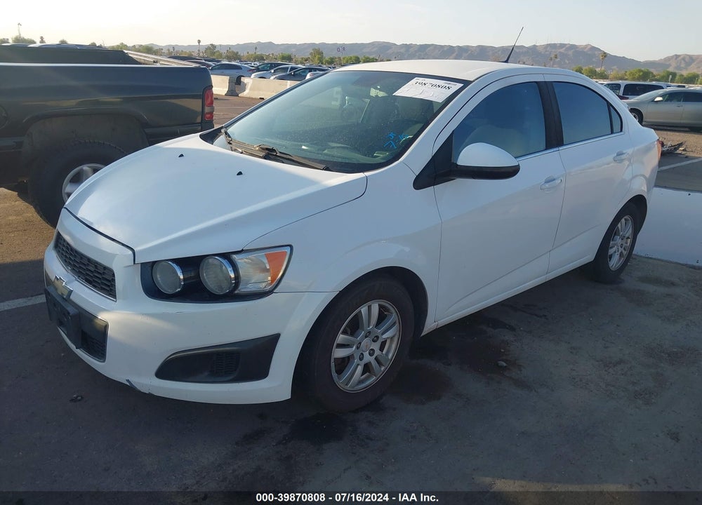 2012 CHEVROLET SONIC 2LT VIN: 1G1JC5SBXC4204009