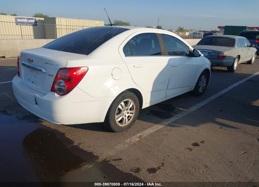 2012 CHEVROLET SONIC 2LT VIN: 1G1JC5SBXC4204009