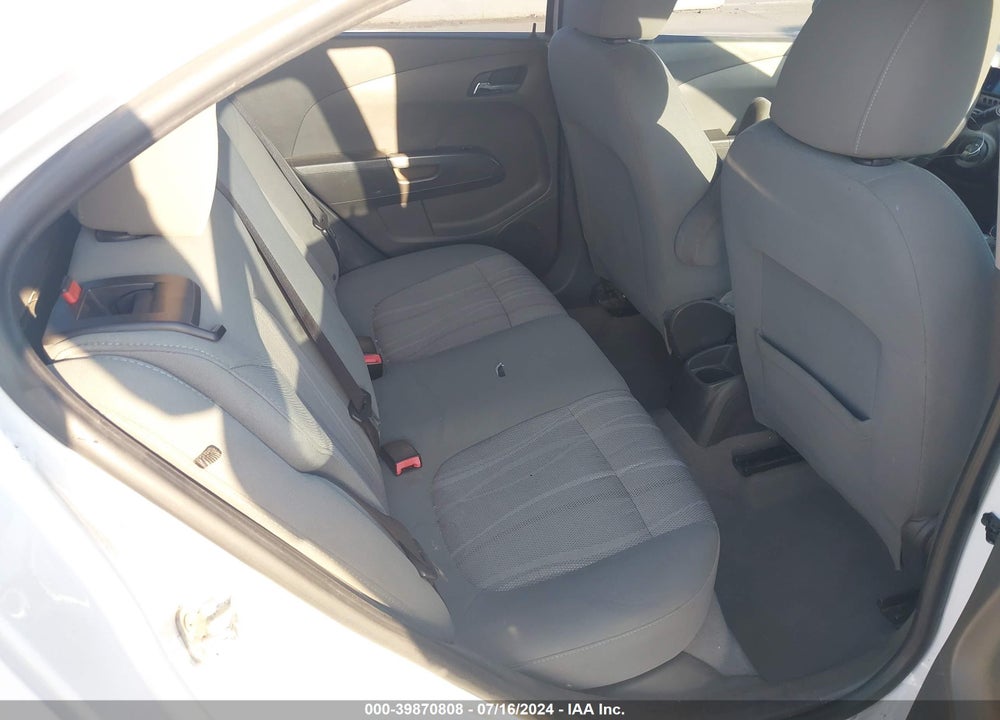 2012 CHEVROLET SONIC 2LT VIN: 1G1JC5SBXC4204009