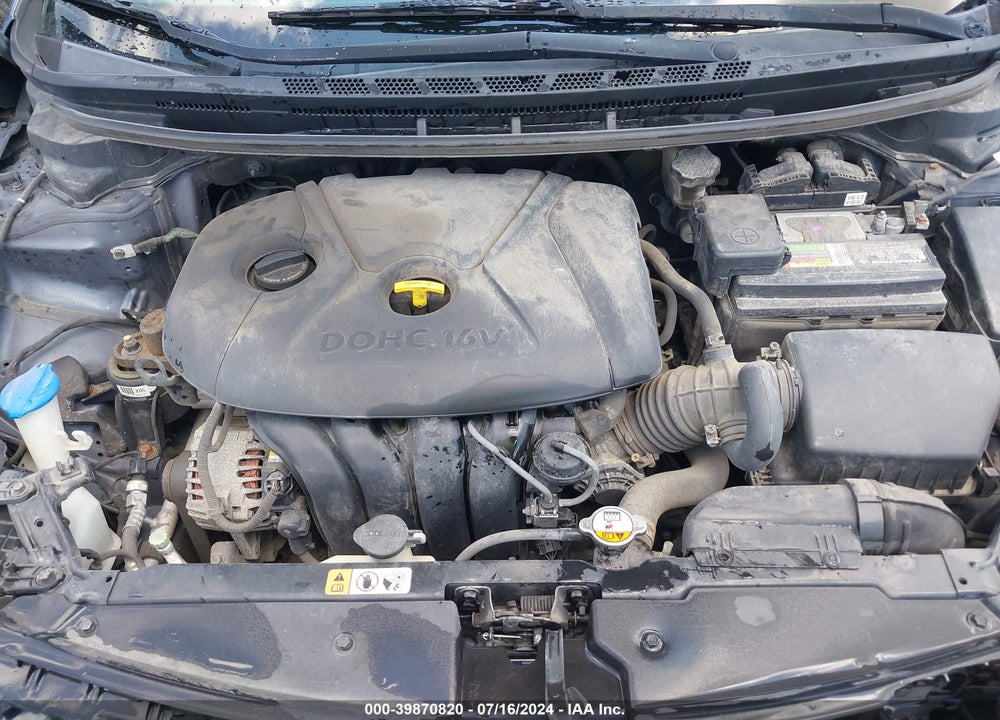 2016 KIA FORTE LX VIN: KNAFX4A66G5548644