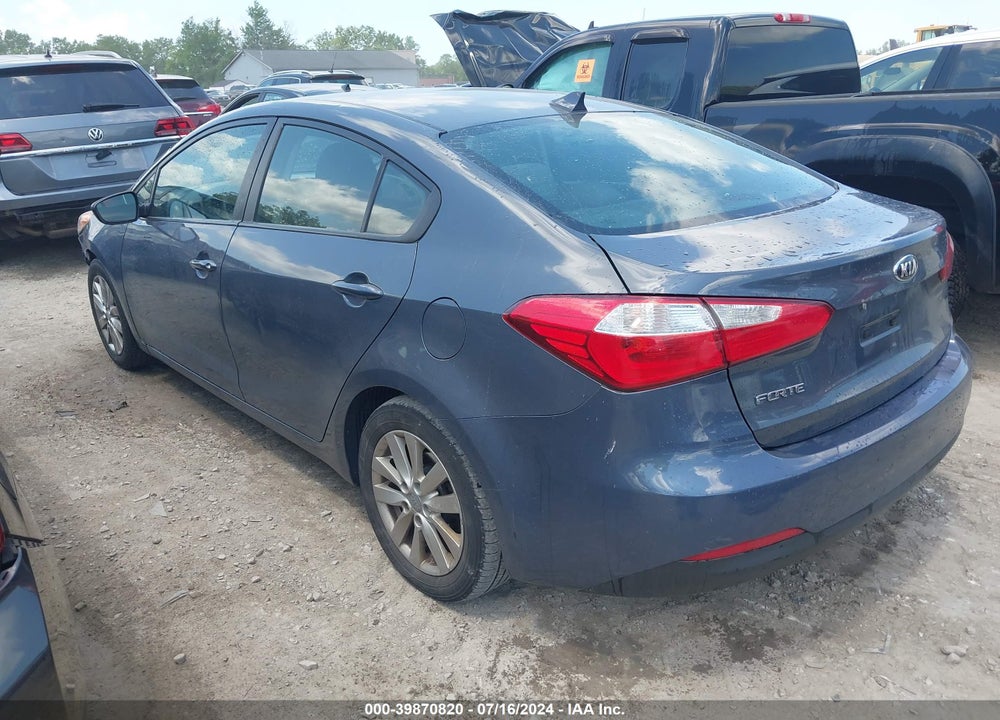 2016 KIA FORTE LX VIN: KNAFX4A66G5548644