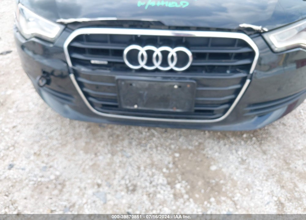 2012 AUDI A6 3.0 PREMIUM VIN: WAUGGAFC4CN100141