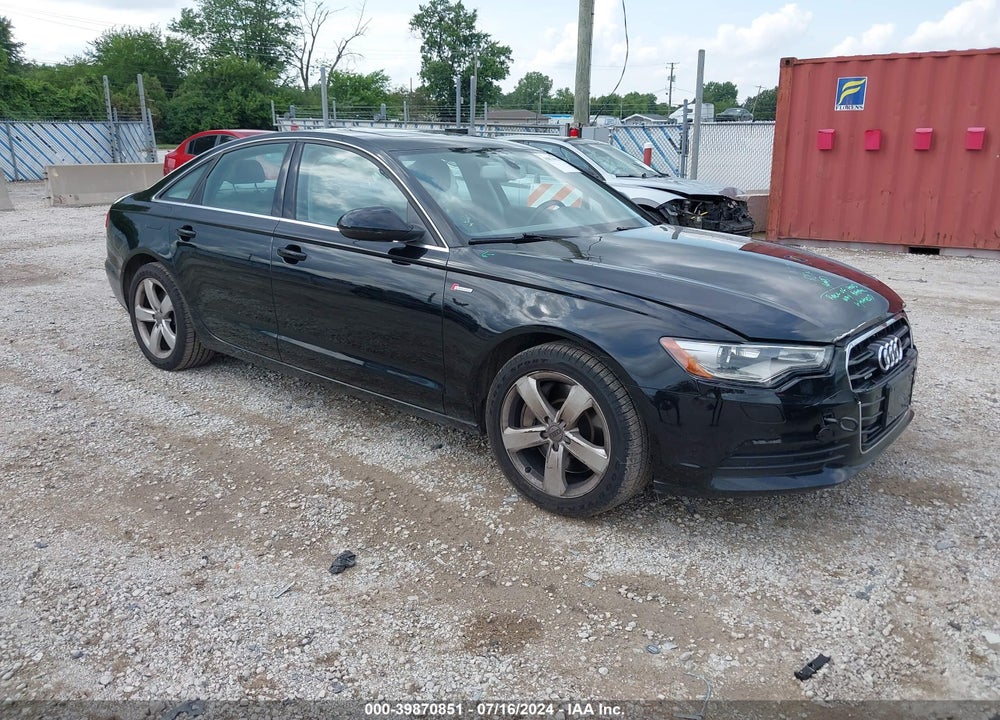 2012 AUDI A6 3.0 PREMIUM VIN: WAUGGAFC4CN100141
