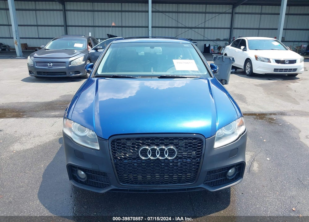 2008 AUDI A4 2.0T VIN: WAUAF78E98A052032