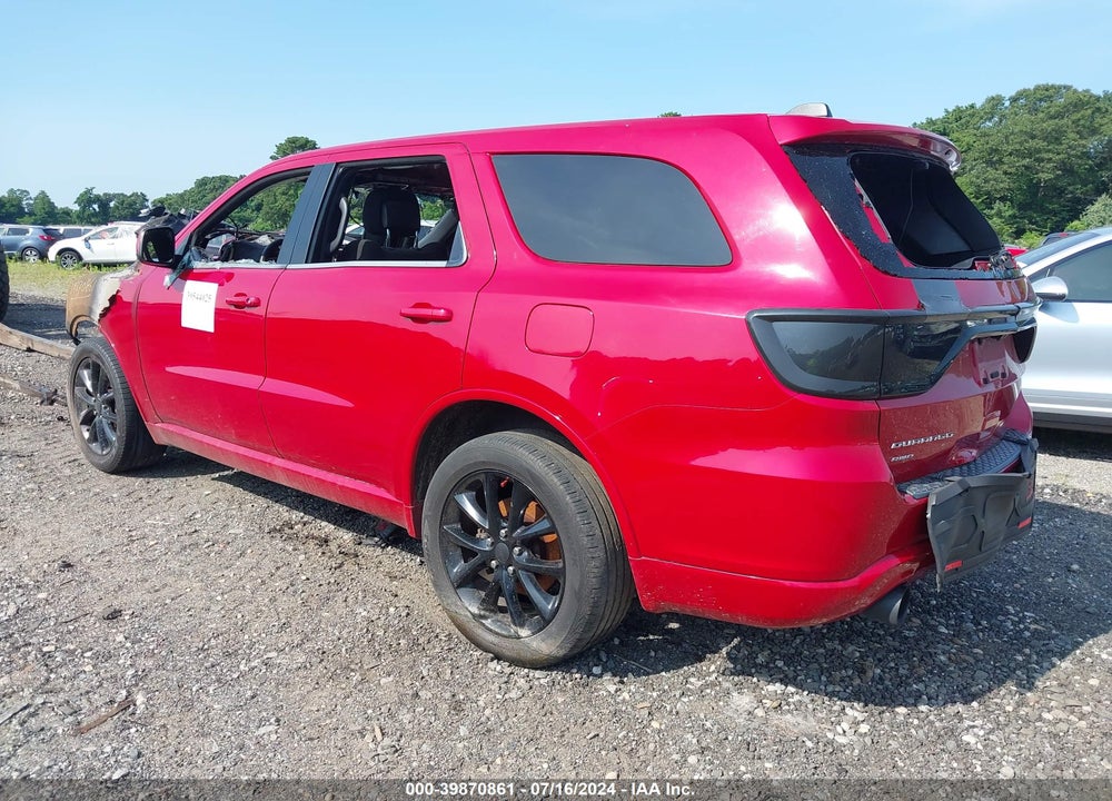 2014 DODGE DURANGO SXT VIN: 1C4RDJAGXEC595457
