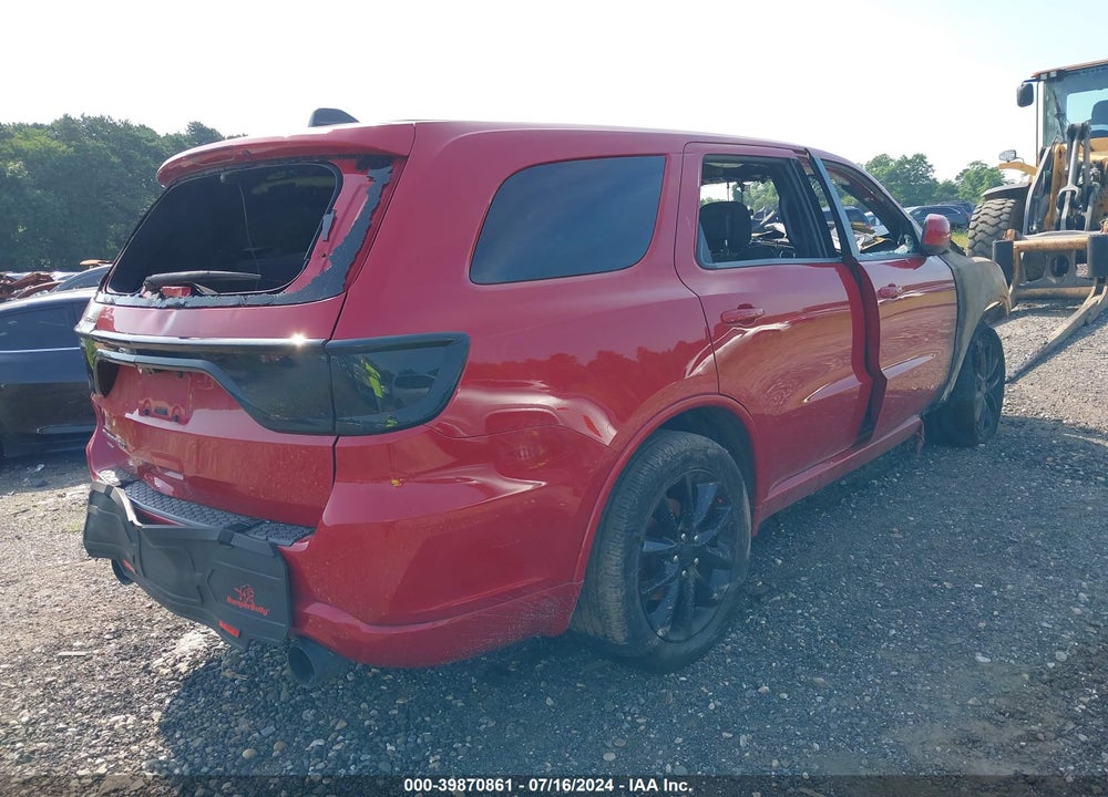 2014 DODGE DURANGO SXT VIN: 1C4RDJAGXEC595457
