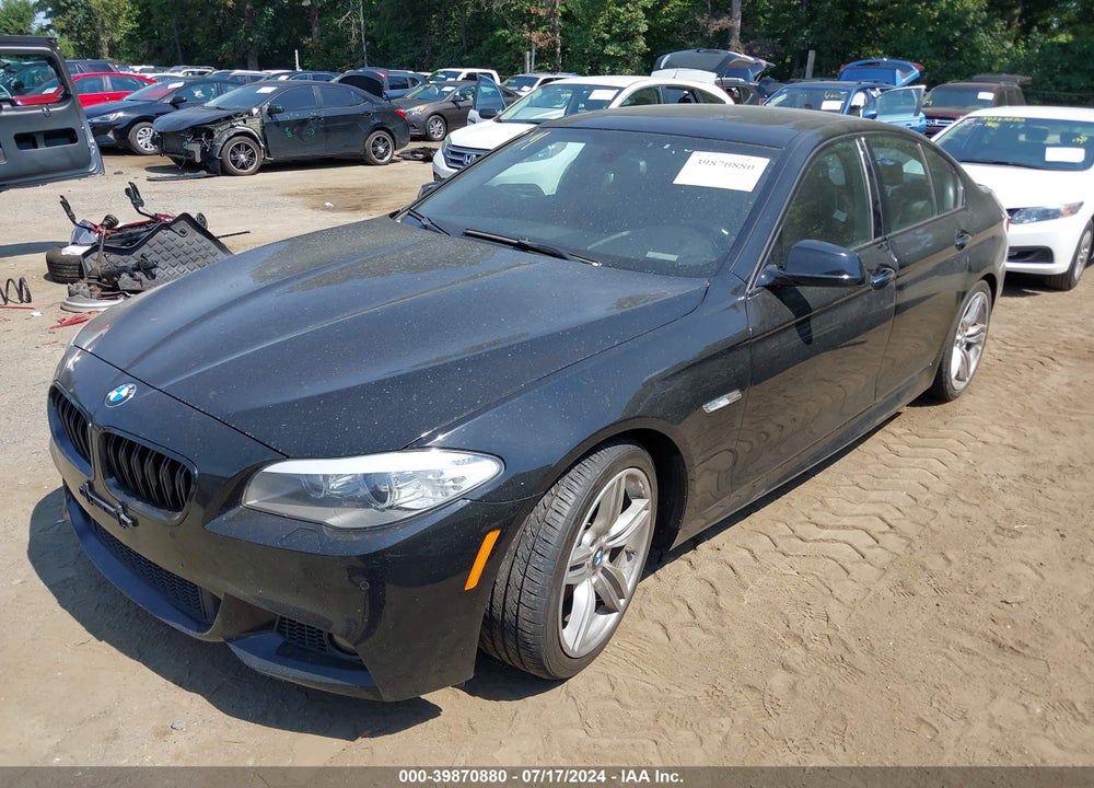 2013 BMW 550I XDRIVE VIN: WBAFU9C58DDY71749