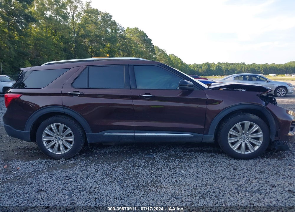 2020 FORD EXPLORER LIMITED VIN: 1FMSK7FH9LGB71183