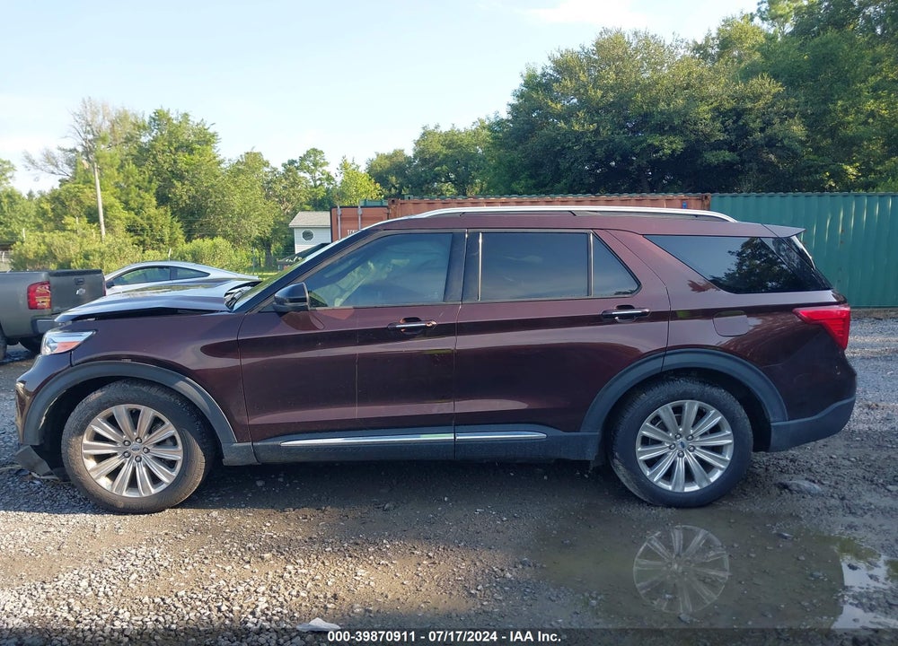 2020 FORD EXPLORER LIMITED VIN: 1FMSK7FH9LGB71183