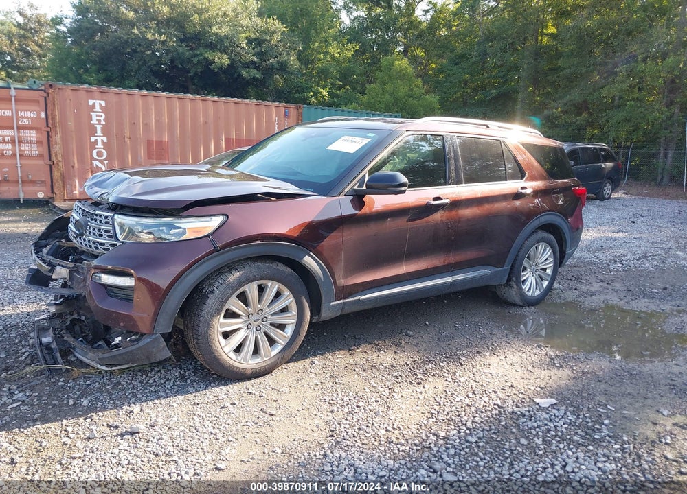 2020 FORD EXPLORER LIMITED VIN: 1FMSK7FH9LGB71183