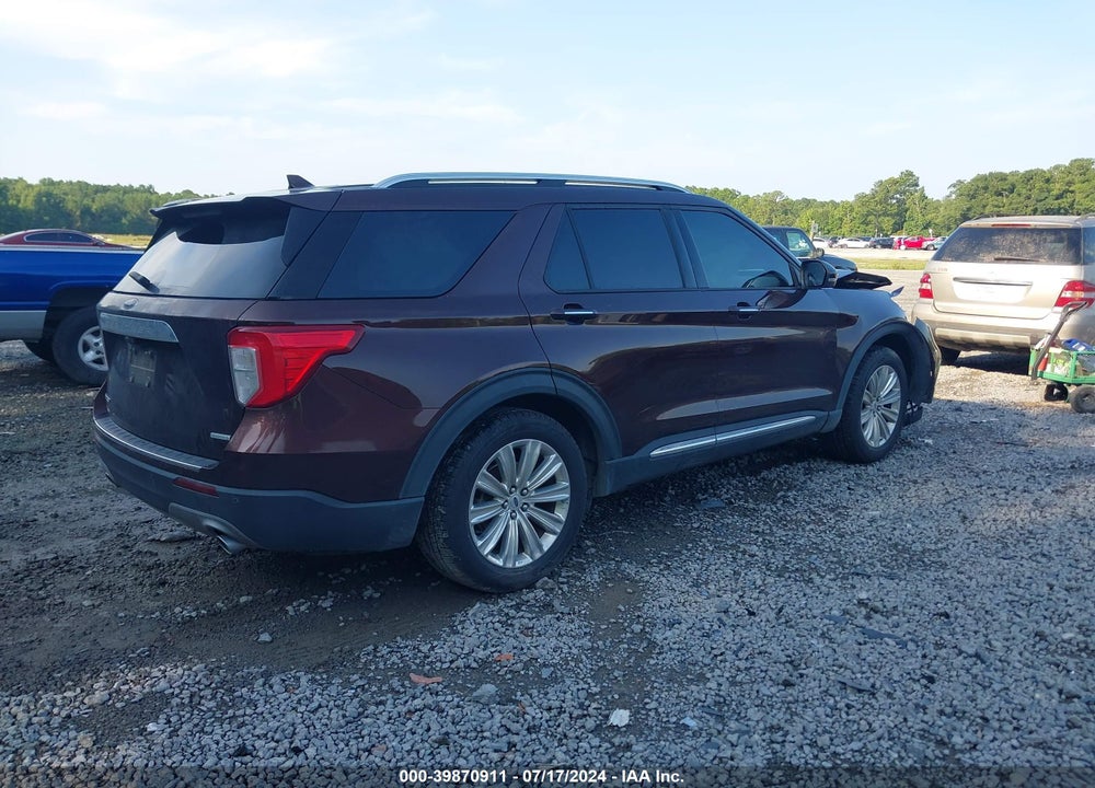 2020 FORD EXPLORER LIMITED VIN: 1FMSK7FH9LGB71183