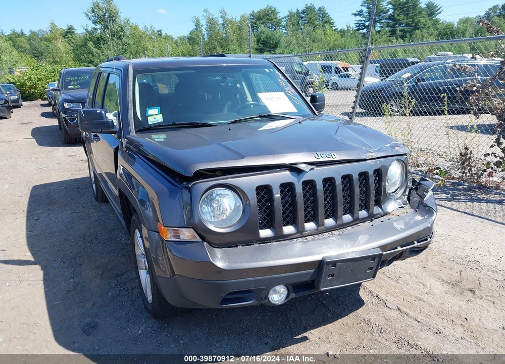 2014 JEEP PATRIOT LATITUDE VIN: 1C4NJRFB7ED858551