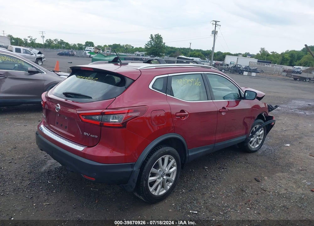 2020 NISSAN ROGUE SPORT SV AWD XTRONIC CVT VIN: JN1BJ1CW4LW361649