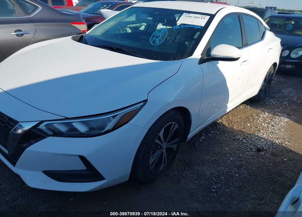 2021 NISSAN SENTRA SV XTRONIC CVT VIN: 3N1AB8CV0MY203764