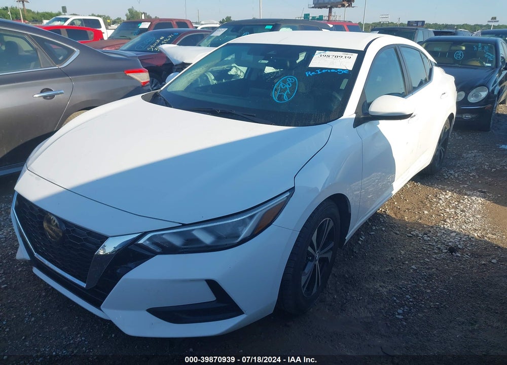 2021 NISSAN SENTRA SV XTRONIC CVT VIN: 3N1AB8CV0MY203764