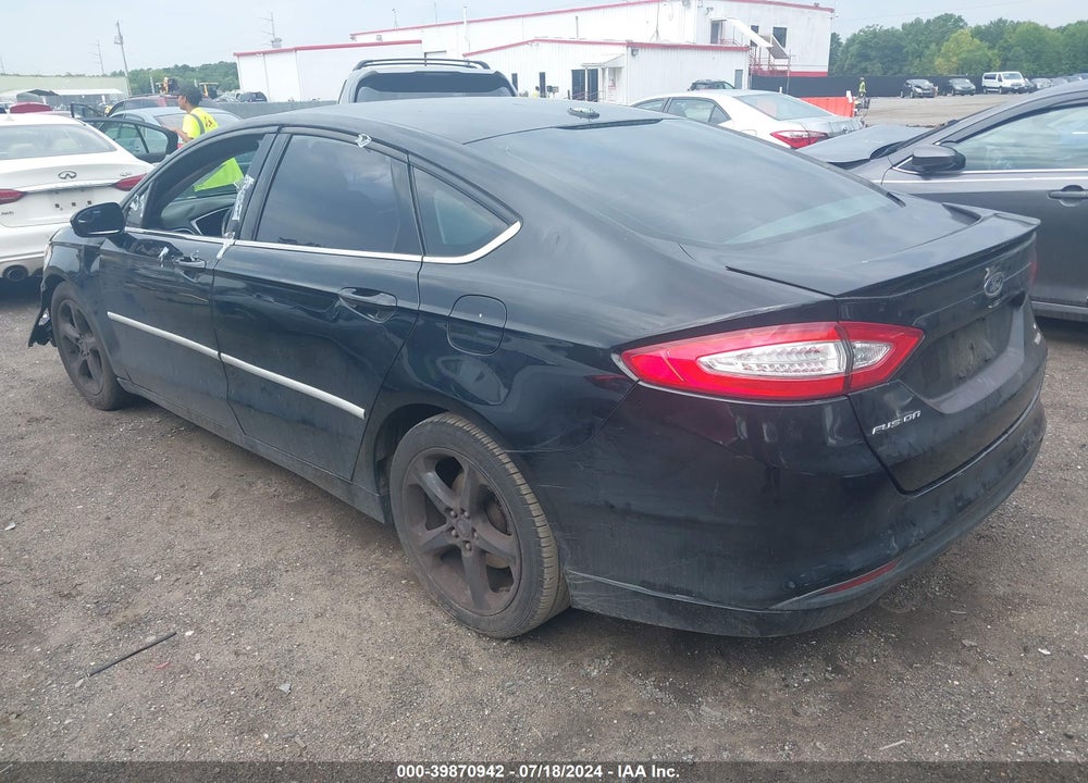 2016 FORD FUSION SE VIN: 3FA6P0HD3GR318899