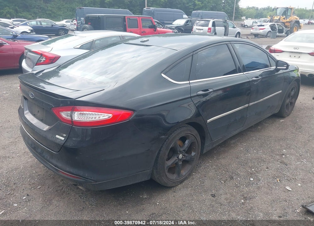2016 FORD FUSION SE VIN: 3FA6P0HD3GR318899