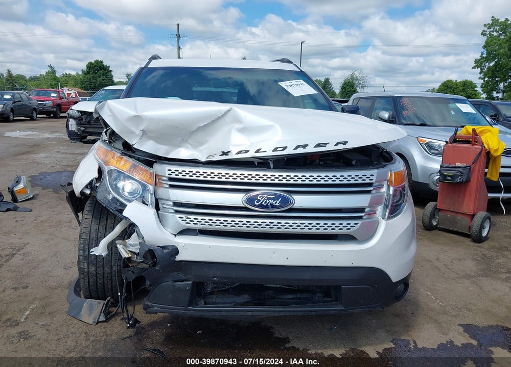 2013 FORD EXPLORER XLT VIN: 1FM5K8D87DGB05321