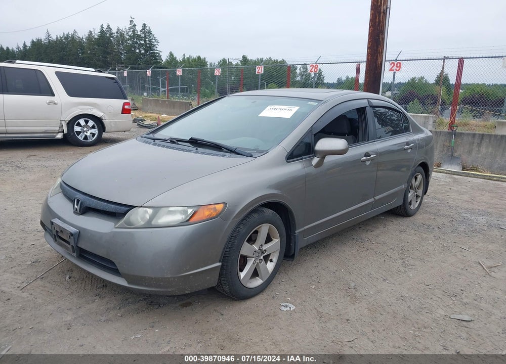 2007 HONDA CIVIC EX VIN: 1HGFA15837L077810