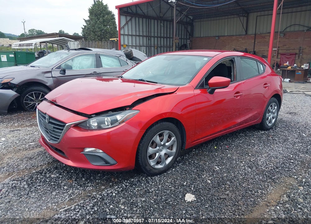 2015 MAZDA 3 I SPORT VIN: 3MZBM1K74FM203182