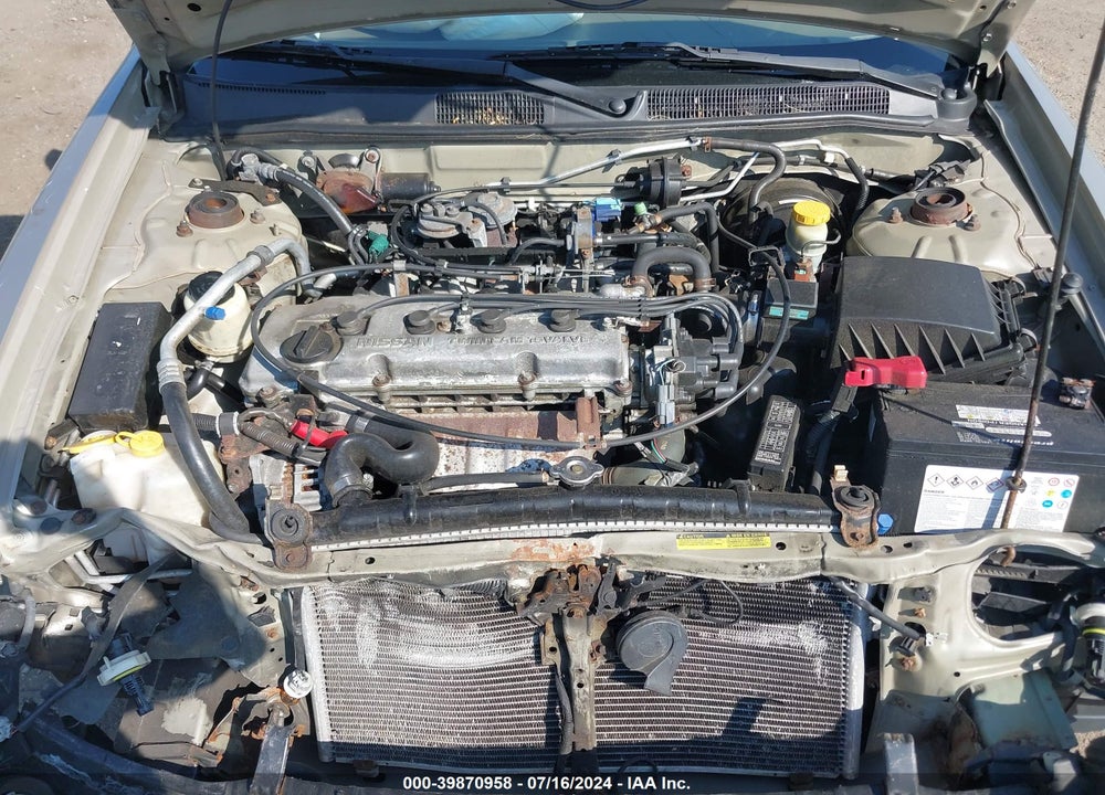 2001 NISSAN ALTIMA GXE VIN: 1N4DL01D91C242429