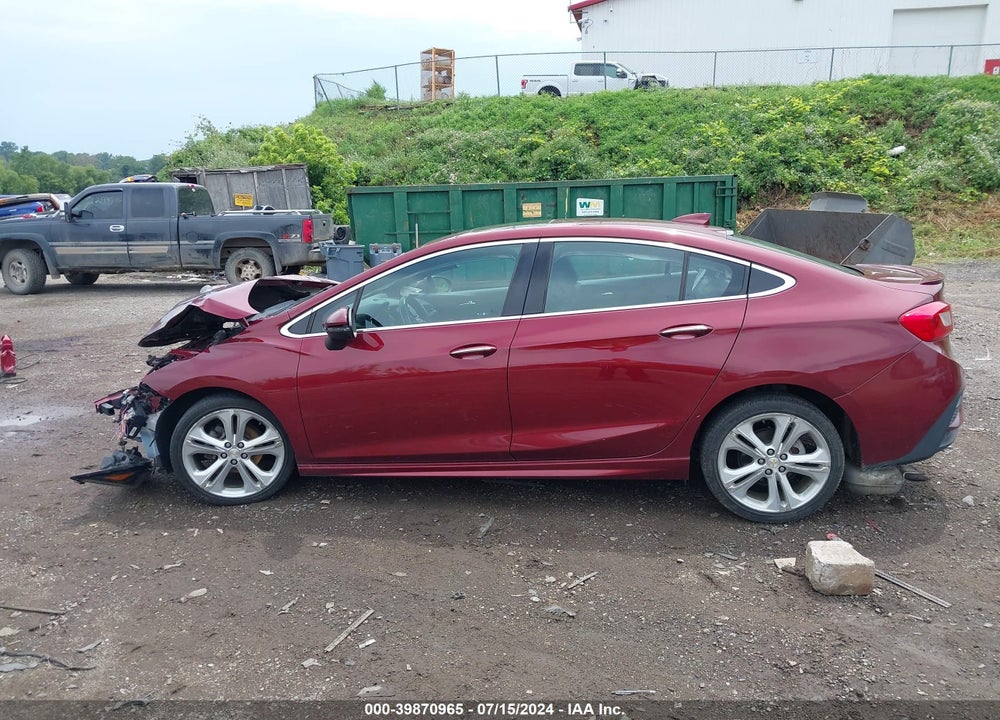 2016 CHEVROLET CRUZE PREMIER AUTO VIN: 1G1BG5SM3G7315497
