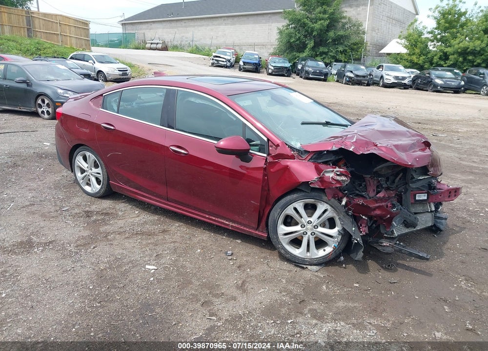 2016 CHEVROLET CRUZE PREMIER AUTO VIN: 1G1BG5SM3G7315497