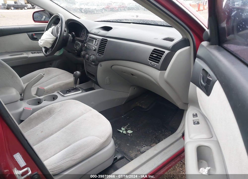 2008 KIA OPTIMA LX VIN: KNAGE123X85227172