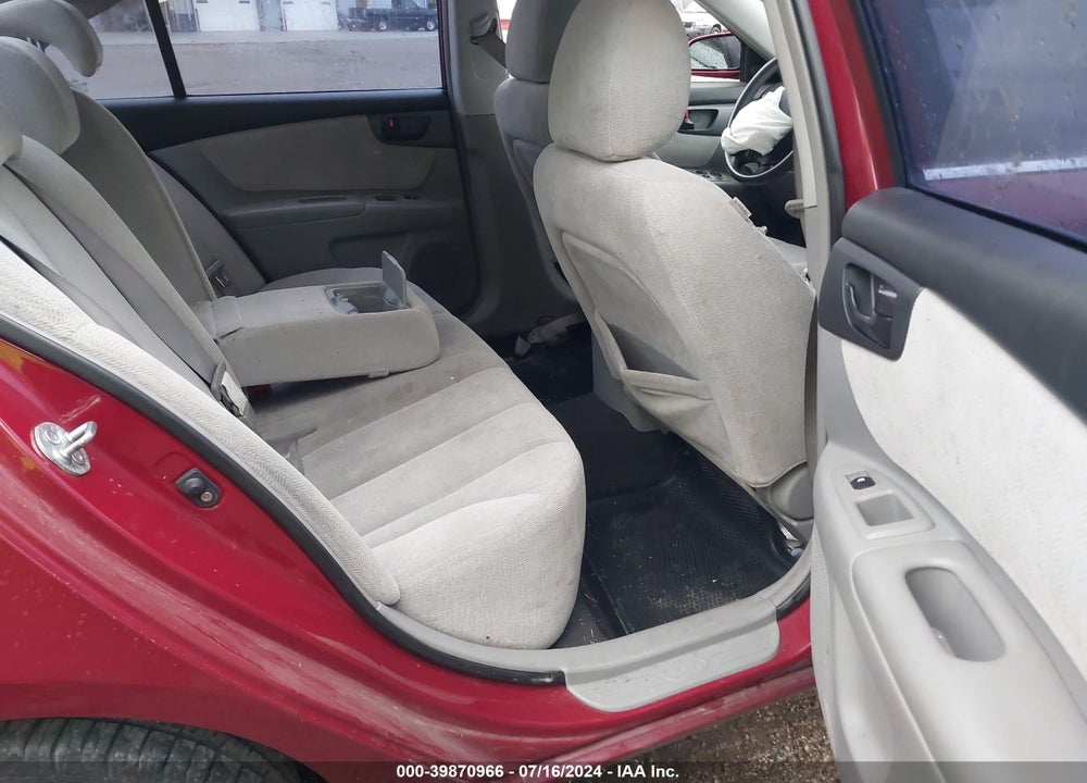 2008 KIA OPTIMA LX VIN: KNAGE123X85227172