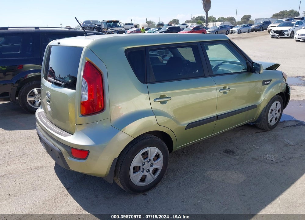 2012 KIA SOUL VIN: KNDJT2A54C7444494