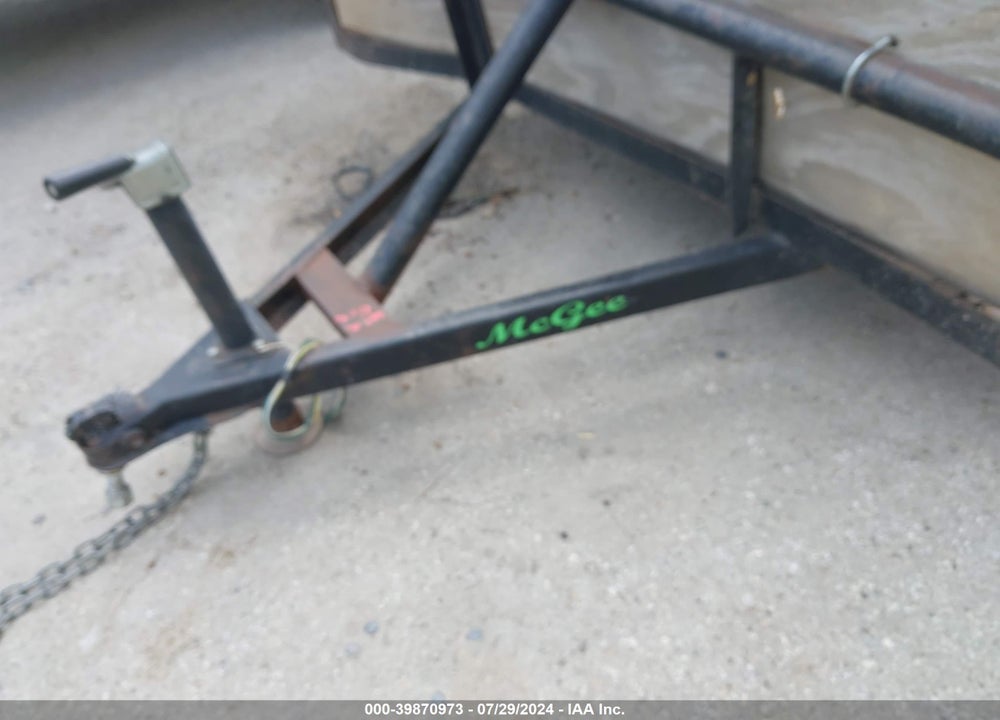 2014 TRAILER MCGEE SINGLE AXLE VIN: 1M9BP1217DC700119