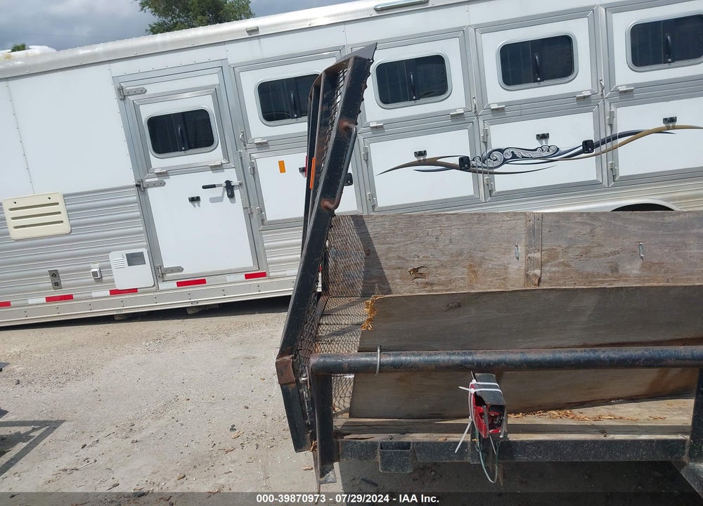 2014 TRAILER MCGEE SINGLE AXLE VIN: 1M9BP1217DC700119