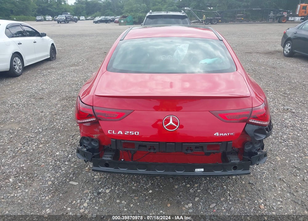 2020 MERCEDES-BENZ CLA 250 4MATIC VIN: WDD5J4HB4LN034746