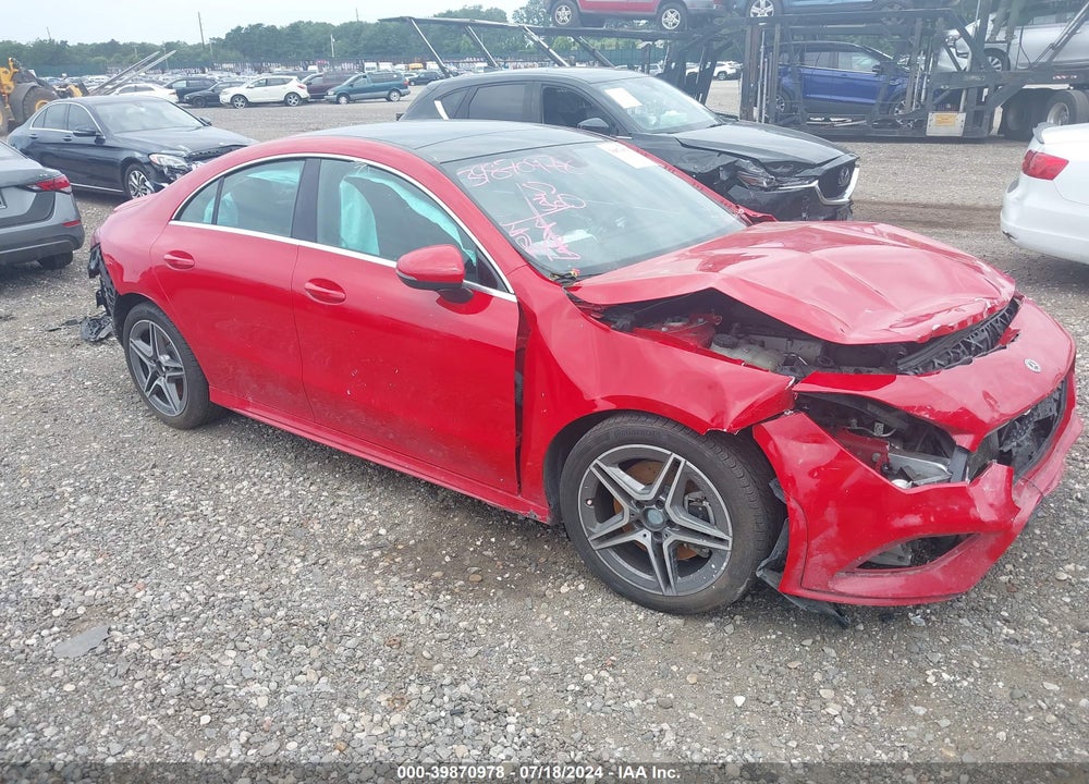 2020 MERCEDES-BENZ CLA 250 4MATIC VIN: WDD5J4HB4LN034746