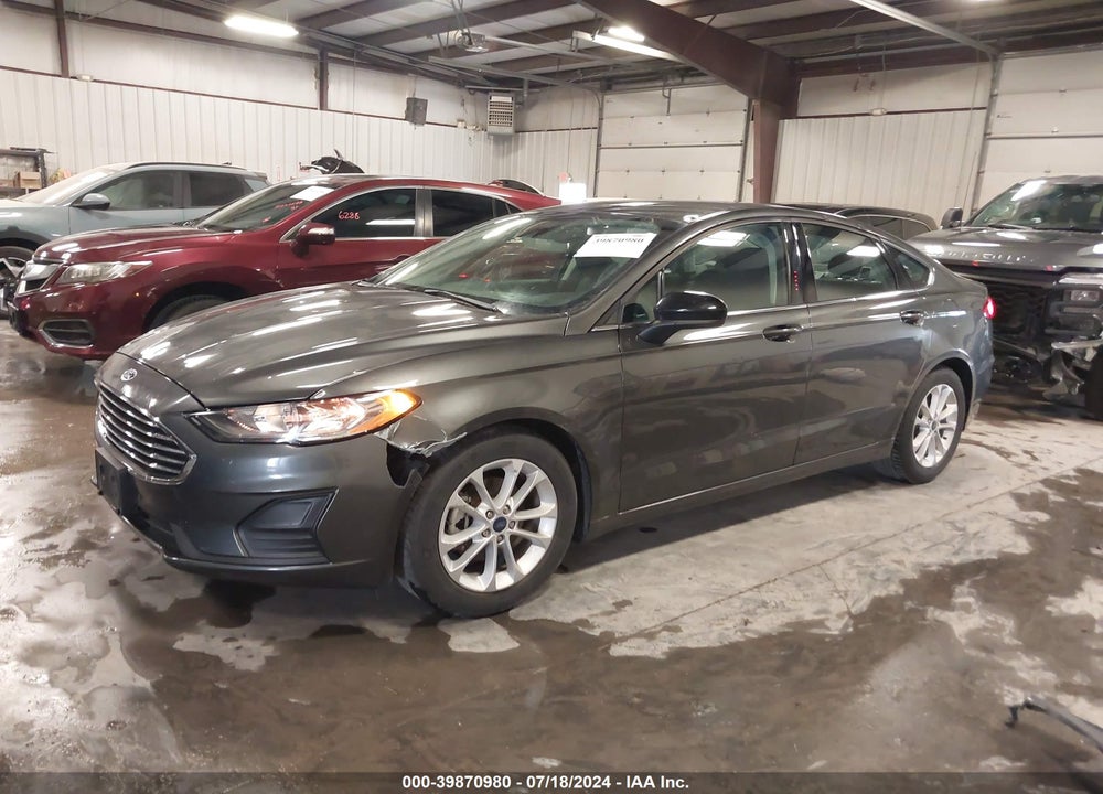 2019 FORD FUSION SE VIN: 3FA6P0HD2KR251057