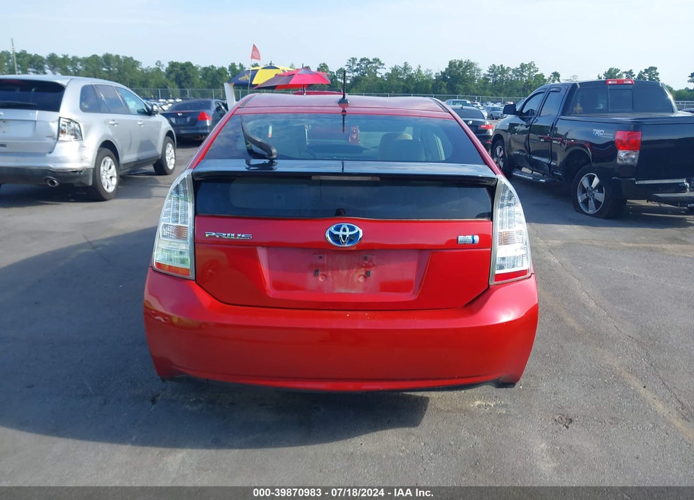 2011 TOYOTA PRIUS TWO VIN: JTDKN3DU7B1399222