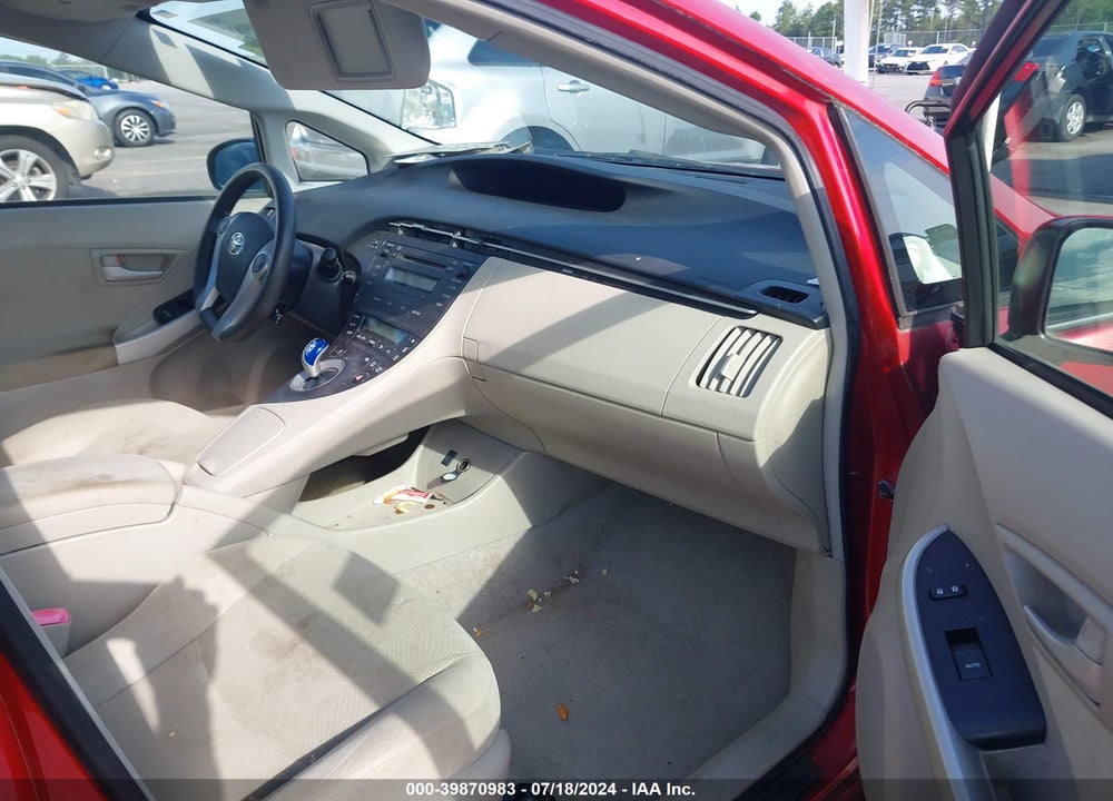 2011 TOYOTA PRIUS TWO VIN: JTDKN3DU7B1399222
