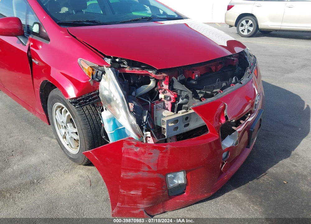 2011 TOYOTA PRIUS TWO VIN: JTDKN3DU7B1399222
